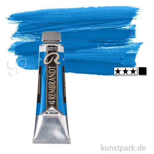 Talens REMBRANDT Ölfarben 40 ml Tube | 530 Sevresblau