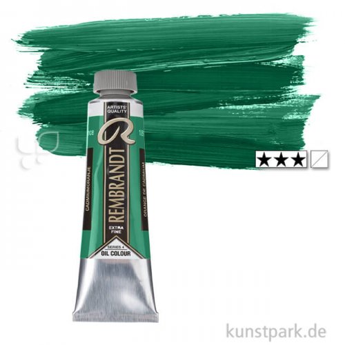 Talens REMBRANDT Ölfarben 40 ml Tube | 616 Chromoxidgrün feurig
