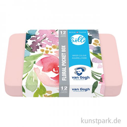 Talens VAN GOGH Aquarell Pocket Box - Frau Hölle Edition Floral