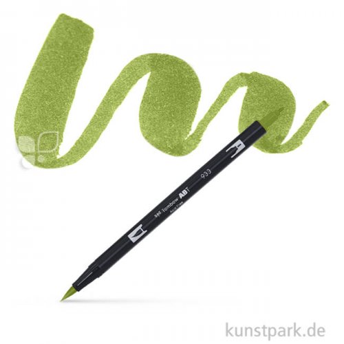 Tombow Dual Brush Pen Einzelfarbe | 158 dark olive