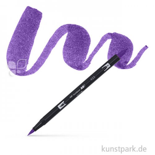 Tombow Dual Brush Pen Einzelfarbe | 636 imperial purple
