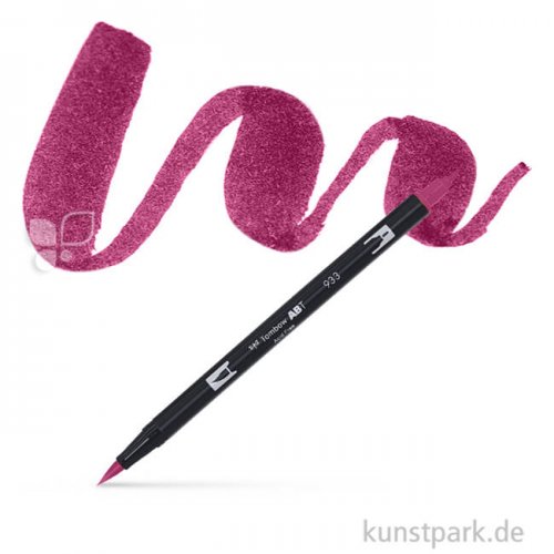 Tombow Dual Brush Pen Einzelfarbe | 757 port red