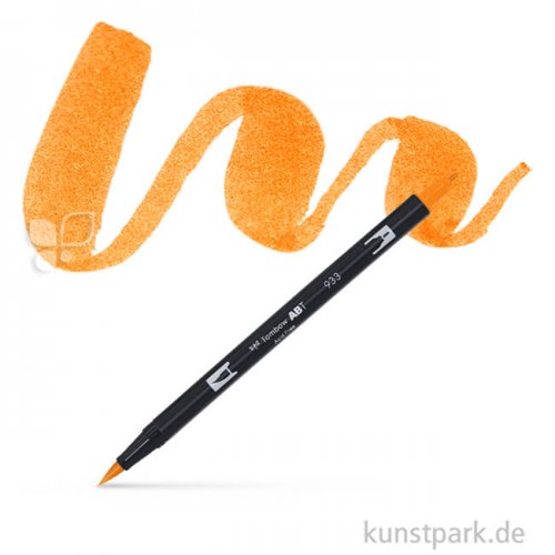 Tombow Dual Brush Pen Einzelfarbe | 933 orange
