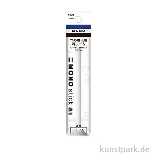 Tombow Ersatzradierer für MONO Stick, Runde Spitze, 6,7 mm