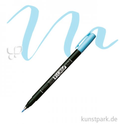 Tombow Fudenosuke Brush Pen - Pastell Stift | Light Blue