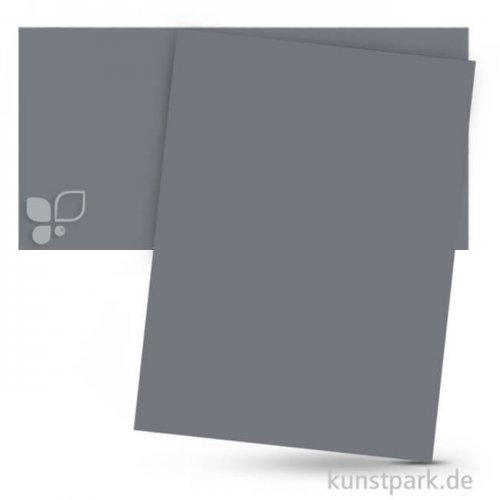Fotokarton DIN A4, 50 Blatt, 300g Farbe | Anthrazit