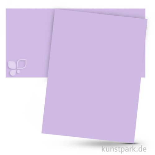 Tonpapier DIN A4, 100 Blatt, 130g Farbe | Lila