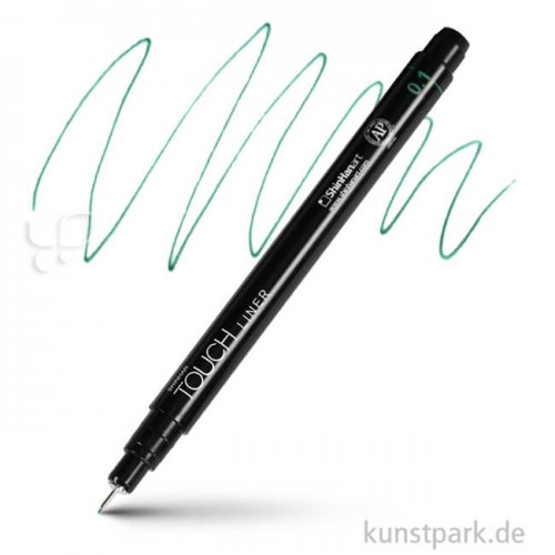TOUCH Liner Color 0,1 mm Einzelstift | Grün