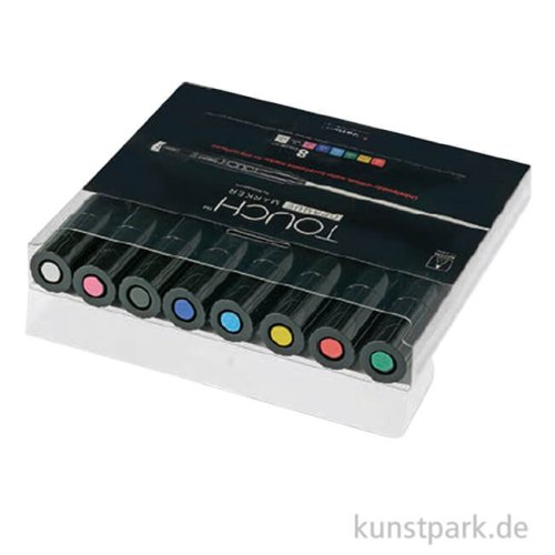 TOUCH Opaque Marker Set - 8 Farben, Medium