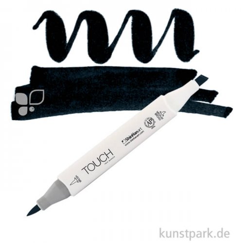 TOUCH Twin Brush Marker Einzelfarbe | 120 - Black