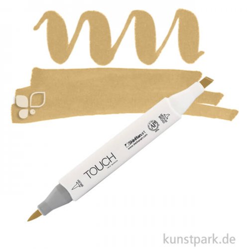 TOUCH Twin Brush Marker Einzelfarbe | BR104 - Brown Grey