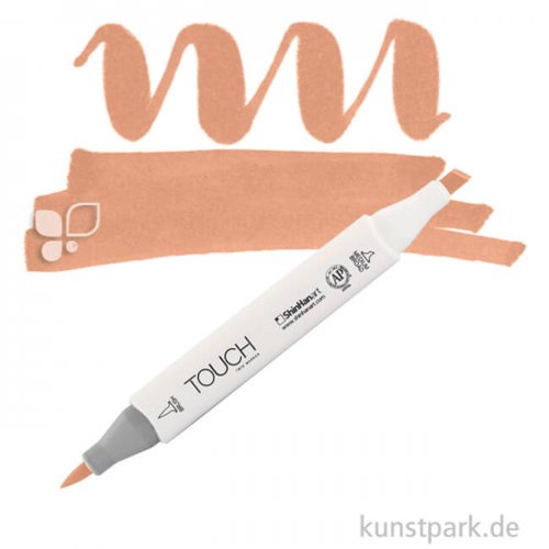 TOUCH Twin Brush Marker Einzelfarbe | BR112 - Leather Brown