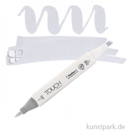 TOUCH Twin Brush Marker Einzelfarbe | CG1 - Cool Grey