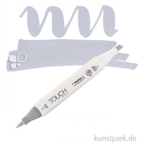 TOUCH Twin Brush Marker Einzelfarbe | CG3 - Cool Grey