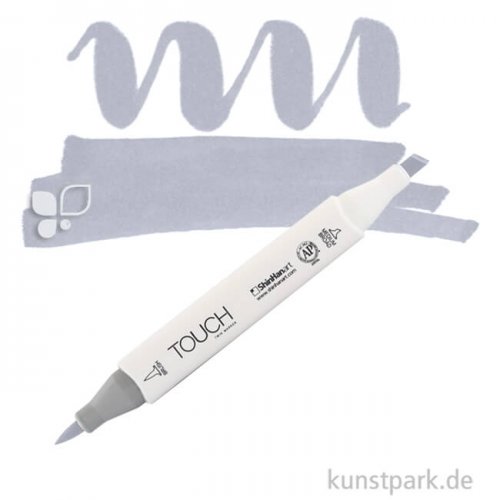 TOUCH Twin Brush Marker Einzelfarbe | CG4 - Cool Grey