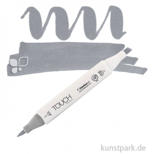 TOUCH Twin Brush Marker Einzelfarbe | CG7 - Cool Grey