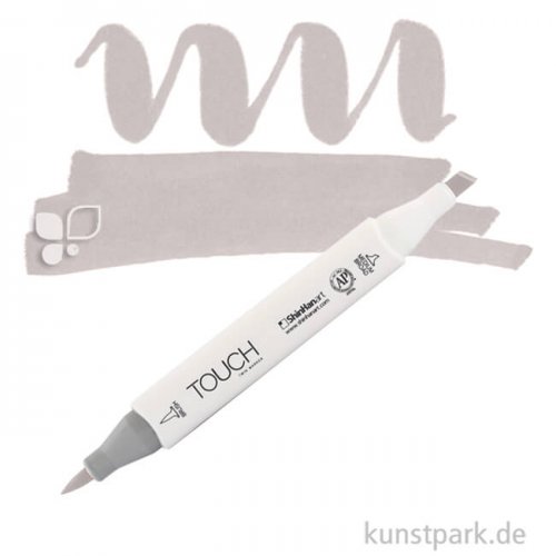 TOUCH Twin Brush Marker Einzelfarbe | WG4 - Warm Grey