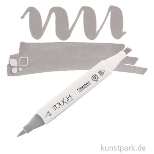 TOUCH Twin Brush Marker Einzelfarbe | WG6 - Warm Grey