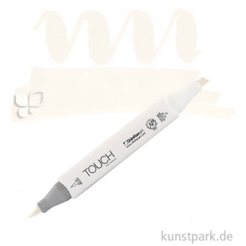 TOUCH Twin Brush Marker Einzelfarbe | YR132 - Milky White