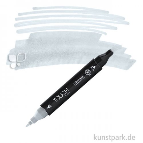 TOUCH Twin Marker Einzelfarbe | BG1 - Blue Grey