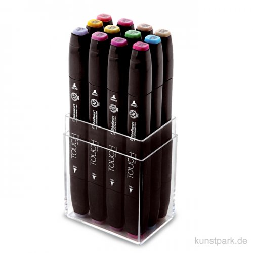 TOUCH Twin Marker Set 12er - Pastel Colors