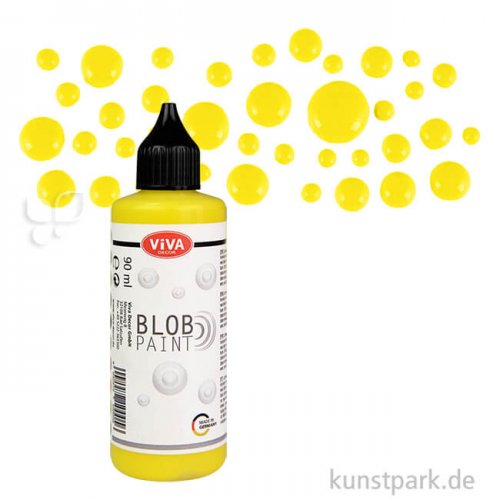 Viva Decor Blob Paint 90 ml | Gelb