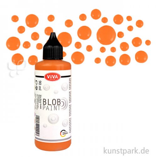 Viva Decor Blob Paint 90 ml | Orange