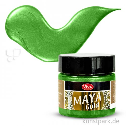 Viva Decor Maya-Gold 45 ml | Apfelgrün