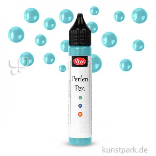 Viva Decor Perlen-Pen 25 ml Einzelfarbe | Türkis