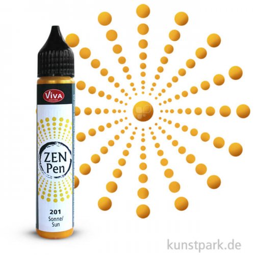 Viva Decor ZEN Pen 28 ml Einzelfarbe | Sonne