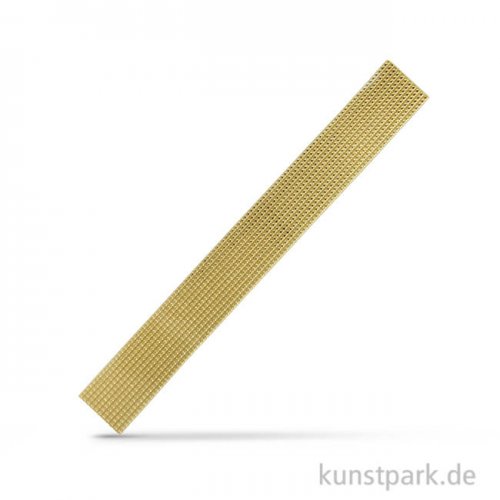 Wachs-Perlstreifen, 20x0,2 cm, 11 Stück Gold