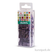 Acryl-Mosaik - Marmoriert, 1x1 cm, 50 g Einzelfarbe | Purple Velvet