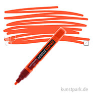 Talens AMSTERDAM Acrylic Marker M - 4 mm Einzelstift | 257 Reflexorange