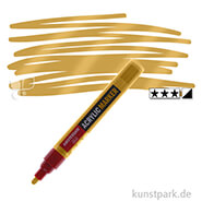 Talens AMSTERDAM Acrylic Marker M - 4 mm Einzelstift | 802 Reichgold