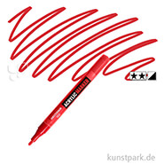 Talens AMSTERDAM Acrylic Marker S - 2 mm Einzelstift | 311 Zinnober