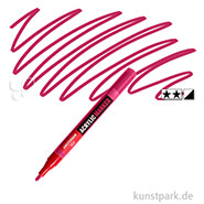 Talens AMSTERDAM Acrylic Marker S - 2 mm Einzelstift | 366 Chinacridonrosa