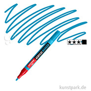 Talens AMSTERDAM Acrylic Marker S - 2 mm Einzelstift | 564 Brillantblau
