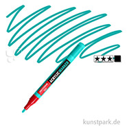 Talens AMSTERDAM Acrylic Marker S - 2 mm Einzelstift | 661 Türkisgrün