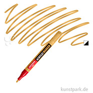 Talens AMSTERDAM Acrylic Marker S - 2 mm Einzelstift | 803 Goldfarbe