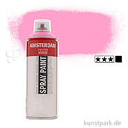 Talens AMSTERDAM Spray Paint 400 ml Einzelfarbe | 385 Chinacridonrosa hell