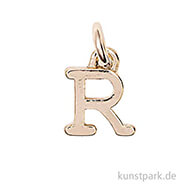 Anhänger Buchstabe - Gold einzel | R