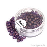 Antique Rocailles - 4 mm - 120 Stück Dose | Brombeere