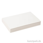 Aquarellpapier, Weiß, 200 g/m², 100 Blatt - XXL Set A4 (210 x 297 mm)