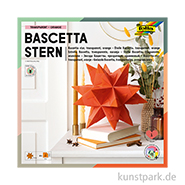 Bascetta-Stern Bastelset, 115g - orange 20x20 cm