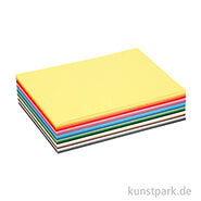 Bastelkarton COLORTIME - Kreativ, 180g, sortiert DIN A5 - 60 Blatt