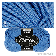 Baumwolle - 50 g Knäuel Farbe | Blau