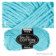 Baumwolle - 50 g Knäuel Farbe | Türkis