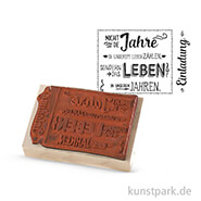 Butterer Stempel - Einladung, 7x10 cm 