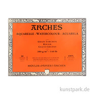 ARCHES Aquarellpapier rau, 20 Blatt, 300g 31 x 41 cm