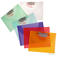 Canson Priplak - Transportmappe, farbig transparent DIN A3